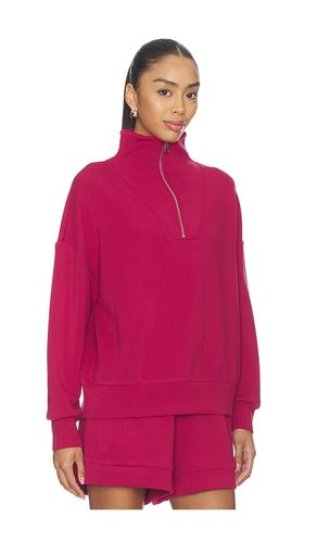 Hawley Half Zip Sweater in Burgundy. - size L (also in S) - Varley - Modalova