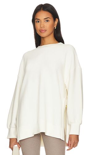 Mae Longline Sweatshirt in Ivory. - size L (also in XS) - Varley - Modalova