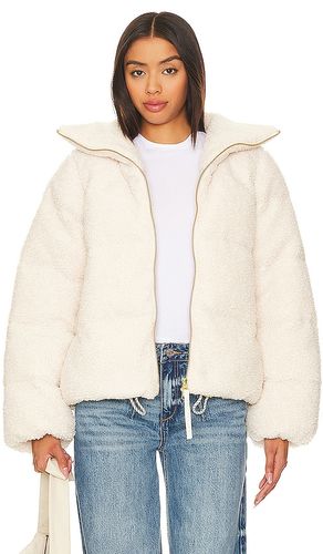 Wilkins Sherpa Puffer Jacket in Beige. - size L (also in M) - Varley - Modalova
