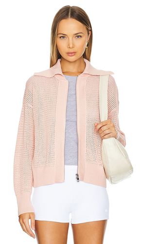 Fairfield Knit Jacket in Rose. - size L (also in M, S, XL, XS) - Varley - Modalova