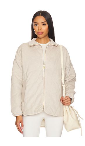 Libby Plush Quilted Jacket in Tan. - size L (also in M, S, XS) - Varley - Modalova