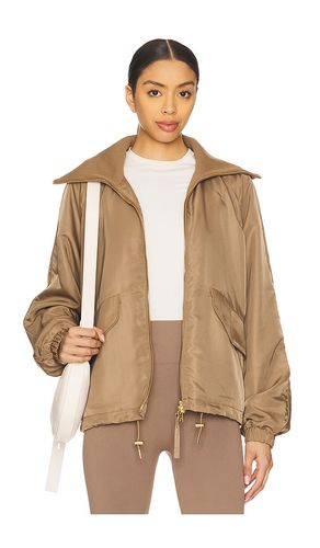 Morven Blouson Jacket in Taupe. - size L (also in M) - Varley - Modalova