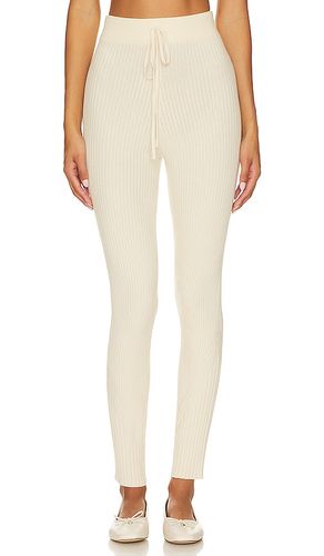 Mocado Rib Knit Legging in Grey. - size L (also in S, XL) - Varley - Modalova