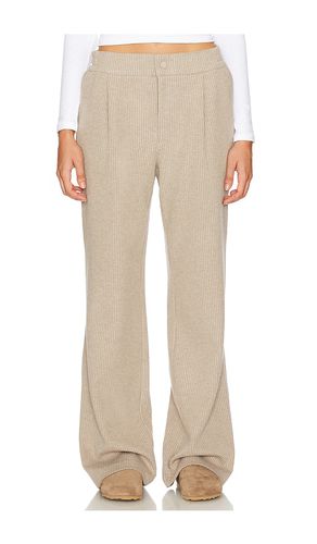 Aberdeen Straight Leg Pant in Taupe. - size L (also in M, S) - Varley - Modalova