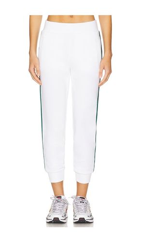 The Slim Stripe Cuff Pant 25 in White. - size L (also in S) - Varley - Modalova
