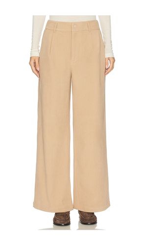 Floris Wide Leg 29.5 Pant in Tan. - size L (also in M, S, XL, XS) - Varley - Modalova