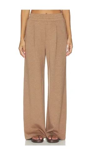 The Extra Wide Leg Pant in Brown. - size S (also in XS, M) - Varley - Modalova
