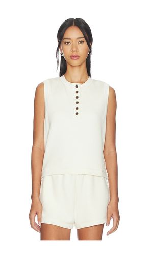 Marla Button Placket Tank Top in . Size L. Also in M, S - Varley - Modalova