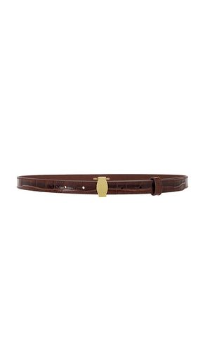 Dash Belt in Brown. - size M (also in S, XS) - Veronica Beard - Modalova