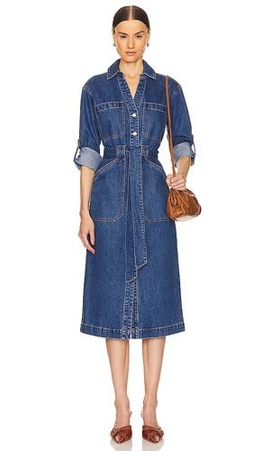 Evelyn Dress in Denim-Dark. - size 0 (also in 2, 6) - Veronica Beard - Modalova