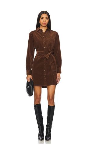 Ryan Dress in Chocolate. - size L (also in S, XS) - Veronica Beard - Modalova