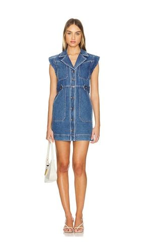 Jax Dress in Denim-Medium. - size 0 (also in 00, 10, 2, 4, 6) - Veronica Beard - Modalova