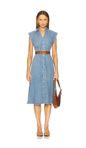 Ruben Midi Dress in Blue. - size 6 (also in 8) - Veronica Beard - Modalova