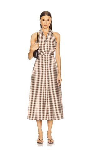 Mackey Midi Dress in Brown. - size 10 (also in 2, 4, 6) - Veronica Beard - Modalova