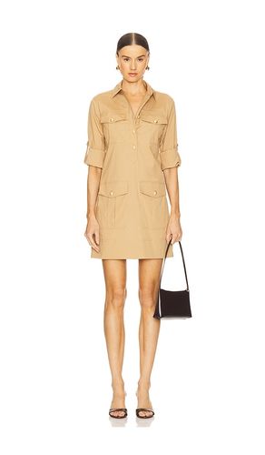 Saude Dress in Tan. - size 0 (also in 10, 2, 4, 6, 8) - Veronica Beard - Modalova