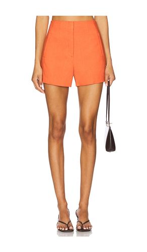 Jazmin Short in Orange. - size 0 (also in 00, 10, 12, 2, 4, 6, 8) - Veronica Beard - Modalova