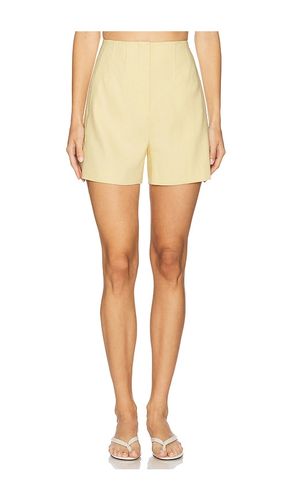 Brit Short in Lemon. - size 0 (also in 00, 10, 12, 14, 16, 2, 4, 6, 8) - Veronica Beard - Modalova