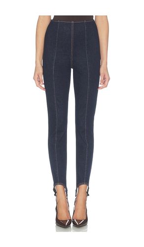 Lydia Stirrups Pant in Blue. - size L (also in S, XS) - Veronica Beard - Modalova