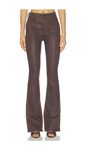 Beverly Coated Jean in Chocolate. - size 25 (also in 26, 27, 28) - Veronica Beard - Modalova