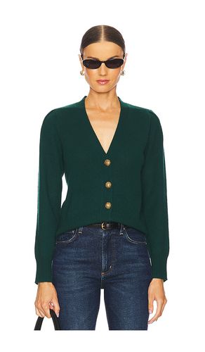 Solene Cashmere Cardigan in Dark Green. - size L (also in M, S) - Veronica Beard - Modalova