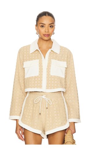 Zariah Cardigan in Neutral. - size L (also in S, XL) - Veronica Beard - Modalova