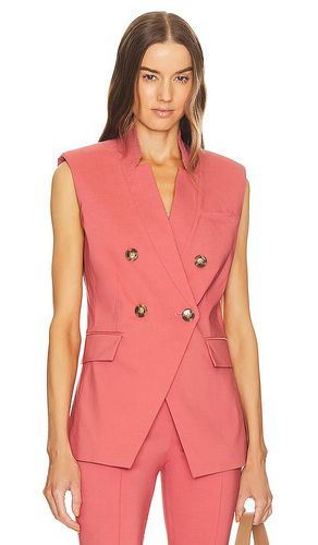 Amika Vest in Rose. - size 14 (also in 8) - Veronica Beard - Modalova