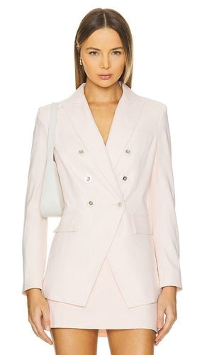 Charleston Dickey Jacket in Pink. - size 00 (also in 4) - Veronica Beard - Modalova