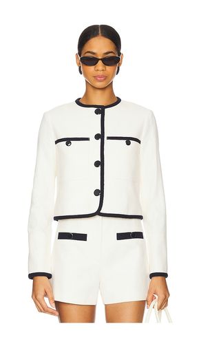 Beale Jacket in Cream. - size 2 (also in 4, 8) - Veronica Beard - Modalova