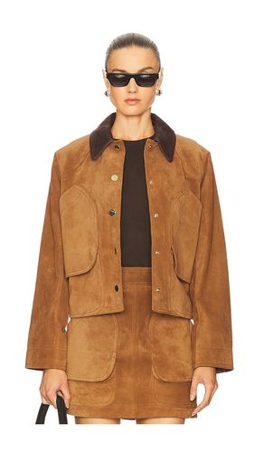 Walters Cropped Barn Jacket in Brown. - size M (also in XS) - Veronica Beard - Modalova