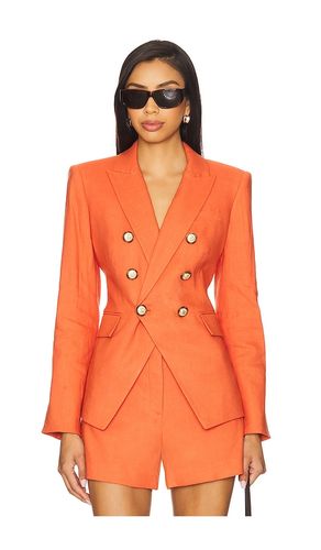 Miller Dickey Jacket in Orange. - size 0 (also in 10, 2, 4) - Veronica Beard - Modalova