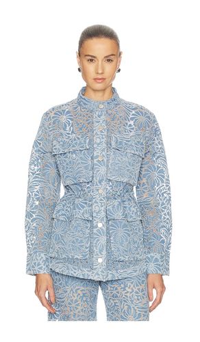 JACKE MIT BURNOUT-BLUMENMUSTER LANE in . Größe L. Also in M, S, XS - Veronica Beard - Modalova