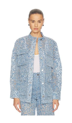 JACKE MIT BURNOUT-BLUMENMUSTER LANE in . Größe L. Also in M, S, XS - Veronica Beard - Modalova