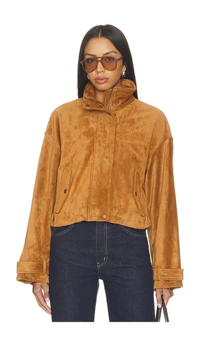 Bateman Jacket in Brown. - size L (also in M, S) - Veronica Beard - Modalova