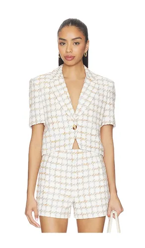 Montenegro Jacket in Cream. - size 10 (also in 12, 4, 6) - Veronica Beard - Modalova