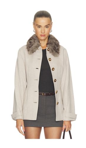Severine Dickey Coat With Collar in . Taglia L. Also in M, S, XS - Veronica Beard - Modalova