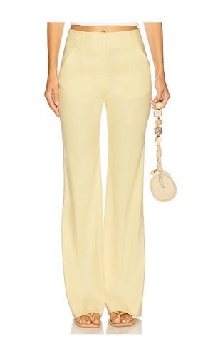 Komi Pant in Lemon. - size 0 (also in 4, 6, 8) - Veronica Beard - Modalova