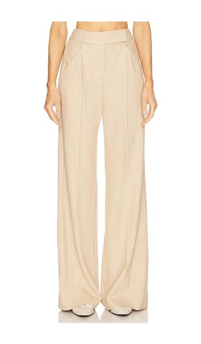 Marbeau Pant in Tan. - size 0 (also in 10, 2, 4, 6, 8) - Veronica Beard - Modalova
