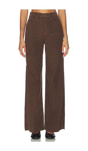 Taylor High Rise Wide Leg in Chocolate. - size 23 (also in 24, 25) - Veronica Beard - Modalova