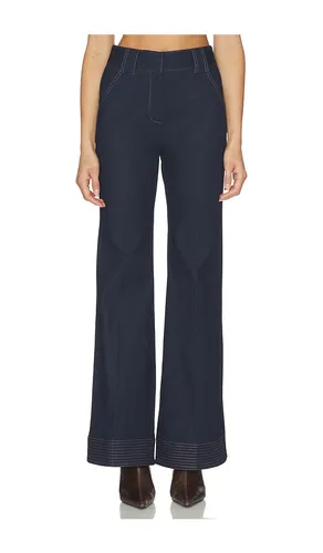 Lancelor Pant in Navy. - size 0 (also in 00, 2, 4, 6, 8) - Veronica Beard - Modalova