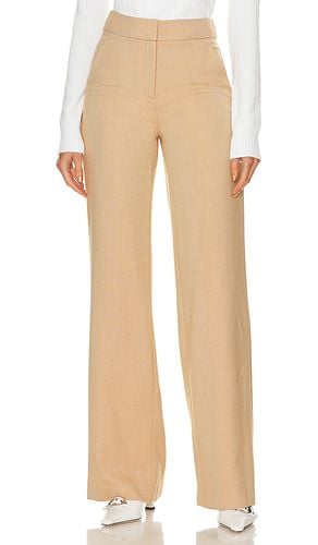 Tonelli Pant in Beige. - size 0 (also in 00, 8) - Veronica Beard - Modalova