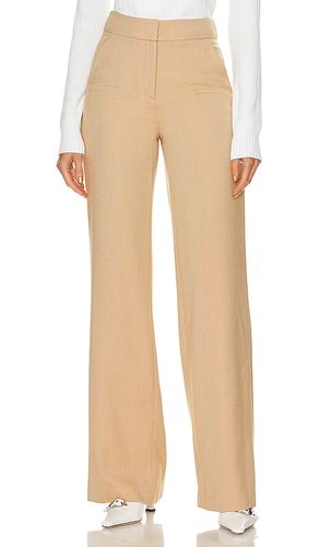 Tonelli Pant in Beige. - size 14 (also in 8) - Veronica Beard - Modalova