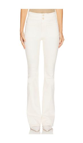 Beverly Skinny Flare Pant in Cream. - size 27 (also in 28, 31) - Veronica Beard - Modalova