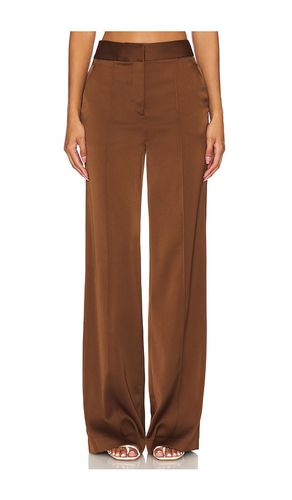 Edia Pant in Brown. - size 0 (also in 12) - Veronica Beard - Modalova