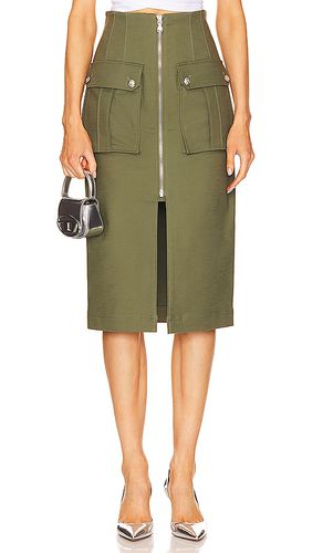 Dallas Skirt in Army. - size 4 (also in 6) - Veronica Beard - Modalova