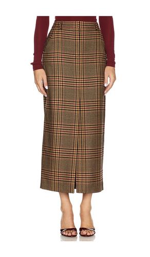 Maxine Skirt in Brown. - size 12 (also in 16, 6) - Veronica Beard - Modalova