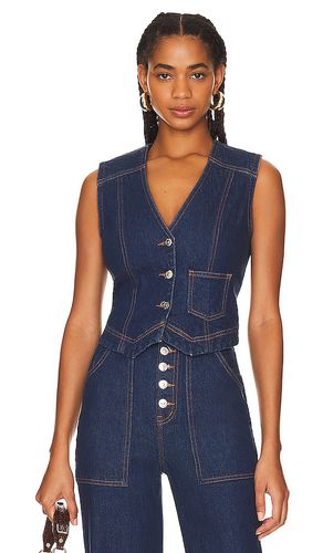 Valeria Vest in Denim-Dark. - size L (also in XL) - Veronica Beard - Modalova