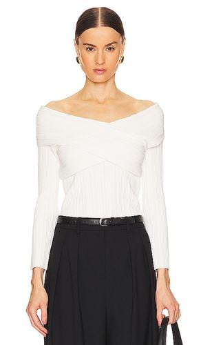 Yesenia Top in White. - size L (also in XS) - Veronica Beard - Modalova