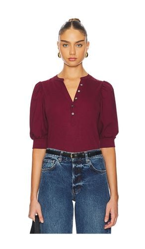 Coralee Top in Burgundy. - size M (also in S, XS) - Veronica Beard - Modalova