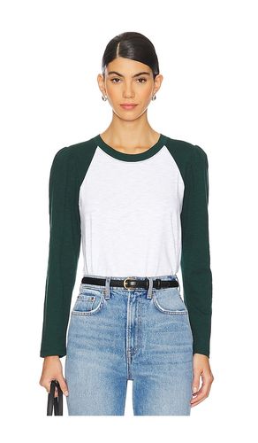 Mason Baseball Tee in Green. - size M (also in S) - Veronica Beard - Modalova