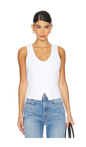 Hoorne top en color talla L en - White. Talla L (también en M, S, XL) - Veronica Beard - Modalova